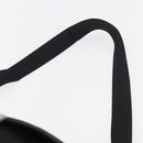 PRADA Shoulder Bag Nylon Black Silver Auth 186088A-14