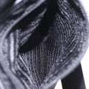 PRADA Shoulder Bag Nylon Black Silver Auth 186089A-24