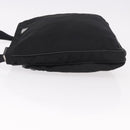 PRADA Shoulder Bag Nylon Black Silver Auth 186089A-4