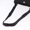 PRADA Shoulder Bag Nylon Black Silver Auth 186089A-7