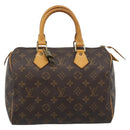 LOUIS VUITTON Monogram Speedy 25 Hand Bag M41528 LV Auth 186090A-13