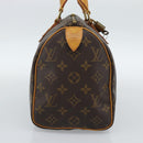 LOUIS VUITTON Monogram Speedy 25 Hand Bag M41528 LV Auth 186090A-3