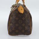 LOUIS VUITTON Monogram Speedy 25 Hand Bag M41528 LV Auth 186090A-4
