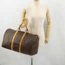 LOUIS VUITTON Monogram Keepall 50 Boston Bag M41426 LV Auth 186091A-22