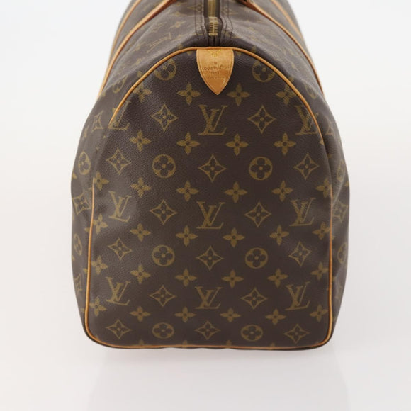 LOUIS VUITTON Monogram Keepall 50 Boston Bag M41426 LV Auth 186091A