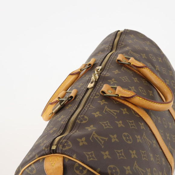 LOUIS VUITTON Monogram Keepall 50 Boston Bag M41426 LV Auth 186091A