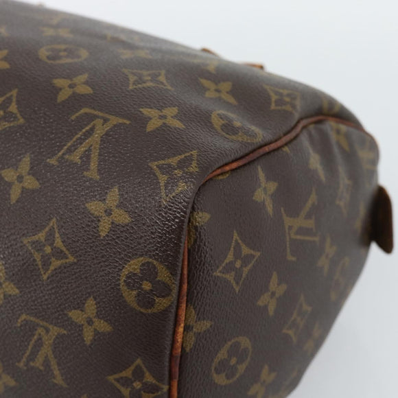 LOUIS VUITTON Monogram Speedy 25 Hand Bag M41528 LV Auth 186096