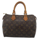 LOUIS VUITTON Monogram Speedy 25 Hand Bag M41528 LV Auth 186096-2