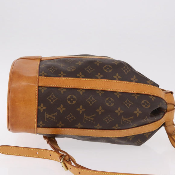LOUIS VUITTON Monogram Randonnee PM Shoulder Bag M42243 LV Auth 186097A