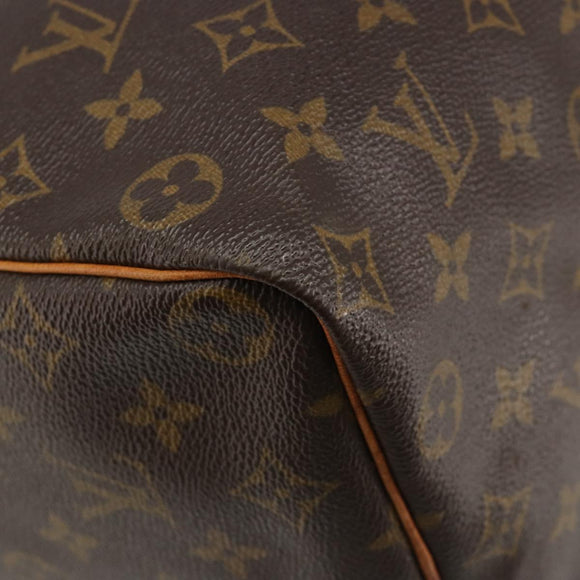 LOUIS VUITTON Monogram Speedy 35 Hand Bag M41524 LV Auth 186099A