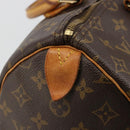 LOUIS VUITTON Monogram Speedy 35 Hand Bag M41524 LV Auth 186099A-19