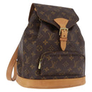 LOUIS VUITTON Monogram Montsouris PM Backpack M51137 LV Auth 186103A-1