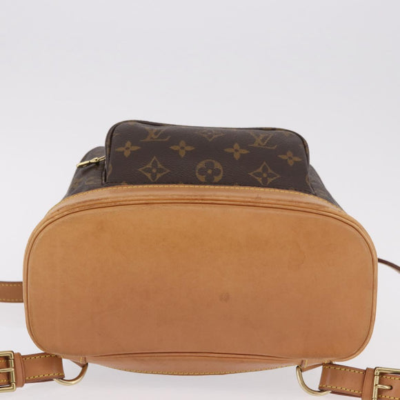 LOUIS VUITTON Monogram Montsouris PM Backpack M51137 LV Auth 186103A