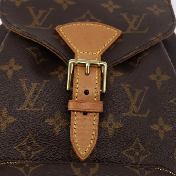 LOUIS VUITTON Monogram Montsouris PM Backpack M51137 LV Auth 186103A