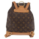 LOUIS VUITTON Monogram Montsouris PM Backpack M51137 LV Auth 186103A-2
