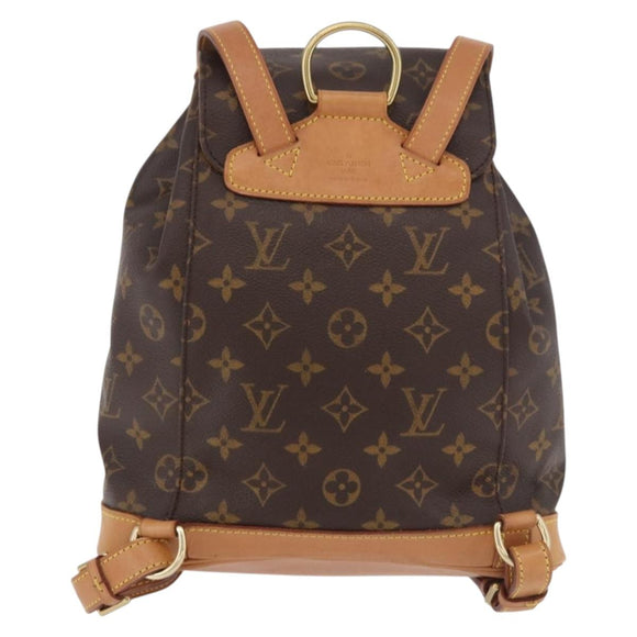 LOUIS VUITTON Monogram Montsouris PM Backpack M51137 LV Auth 186103A