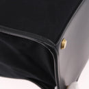 BALENCIAGA Hand Bag Canvas 2way Black Gold 671403 Auth 186106M-16