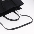 BALENCIAGA Hand Bag Canvas 2way Black Gold 671403 Auth 186106M-9