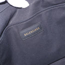 BALENCIAGA Hand Bag Canvas 2way Black Gold 671403 Auth 186106M-20
