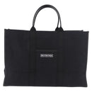 BALENCIAGA Hand Bag Canvas 2way Black Gold 671403 Auth 186106M-13