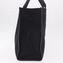BALENCIAGA Hand Bag Canvas 2way Black Gold 671403 Auth 186106M-4