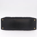 BALENCIAGA Hand Bag Canvas 2way Black Gold 671403 Auth 186106M-5