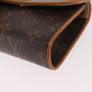 LOUIS VUITTON Monogram Pochette Florentine Waist bag M51855 LV Auth 186107V-15