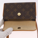 LOUIS VUITTON Monogram Pochette Florentine Waist bag M51855 LV Auth 186107V-9