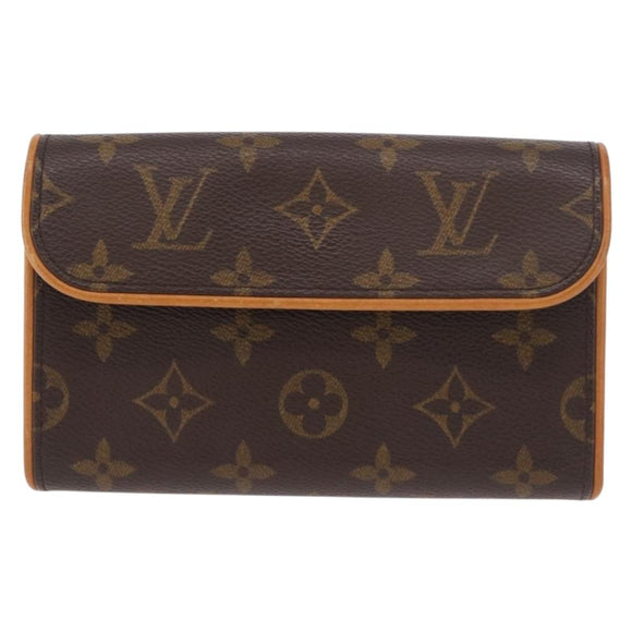 LOUIS VUITTON Monogram Pochette Florentine Waist bag M51855 LV Auth 186107V