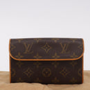 LOUIS VUITTON Monogram Pochette Florentine Waist bag M51855 LV Auth 186107V-12