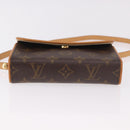 LOUIS VUITTON Monogram Pochette Florentine Waist bag M51855 LV Auth 186107V-5