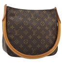 LOUIS VUITTON Monogram Looping MM Shoulder Bag M51146 LV Auth 186108V-1