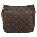 LOUIS VUITTON Monogram Looping MM Shoulder Bag M51146 LV Auth 186108V-13