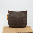 LOUIS VUITTON Monogram Looping MM Shoulder Bag M51146 LV Auth 186108V-12