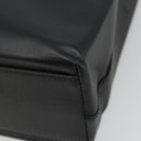 BALENCIAGA Hand Bag Leather 2way Black Silver 597860 Auth 186114A-17