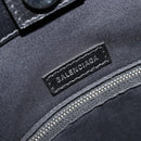 BALENCIAGA Hand Bag Leather 2way Black Silver 597860 Auth 186114A-18