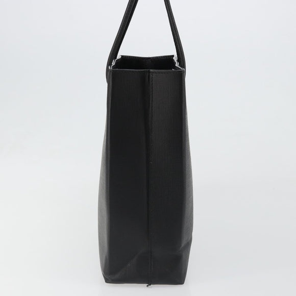 BALENCIAGA Hand Bag Leather 2way Black Silver 597860 Auth 186114A
