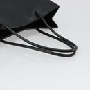 BALENCIAGA Hand Bag Leather 2way Black Silver 597860 Auth 186114A-8