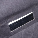 CHANEL Matelasse Shoulder Bag Cotton Black Gold CC Auth 186116V-10