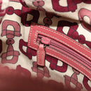 GUCCI GG Canvas Guccissima Tote Bag Leer Roze Goud 145994 Auth 186120A-24