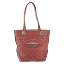 GUCCI GG Canvas Guccissima Tote Bag Leer Roze Goud 145994 Auth 186120A-13