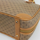 GUCCI Micro GG Supreme Hand Bag PVC Beige Gold 000 39 0030 Auth 186126-14