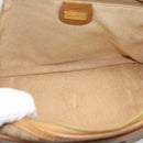 GUCCI Micro GG Supreme Hand Bag PVC Beige Gold 000 39 0030 Auth 186126-11