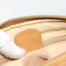 GUCCI Micro GG Supreme Hand Bag PVC Beige Gold 000 39 0030 Auth 186126-12