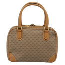 GUCCI Micro GG Supreme Hand Bag PVC Beige Gold 000 39 0030 Auth 186126-2