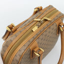 GUCCI Micro GG Supreme Hand Bag PVC Beige Gold 000 39 0030 Auth 186126-6