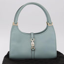 GUCCI Micro Guccissima Jackie Bag Gold Light Blue 002 1068 2404 Auth 186130V-12