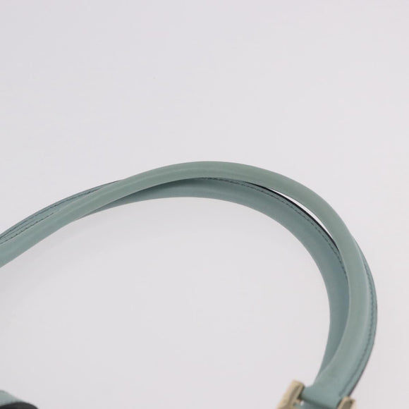 GUCCI Micro Guccissima Jackie Bag Gold Light Blue 002 1068 2404 Auth 186130V