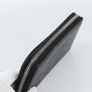 GUCCI Long Wallet Leather Black Silver 575988 Auth 186135M-6