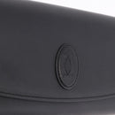 CARTIER Long Wallet Leather Black Gold Auth 186137V-17
